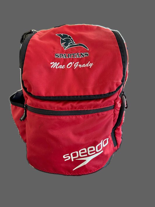 Spartan Logo Speedo Backpack